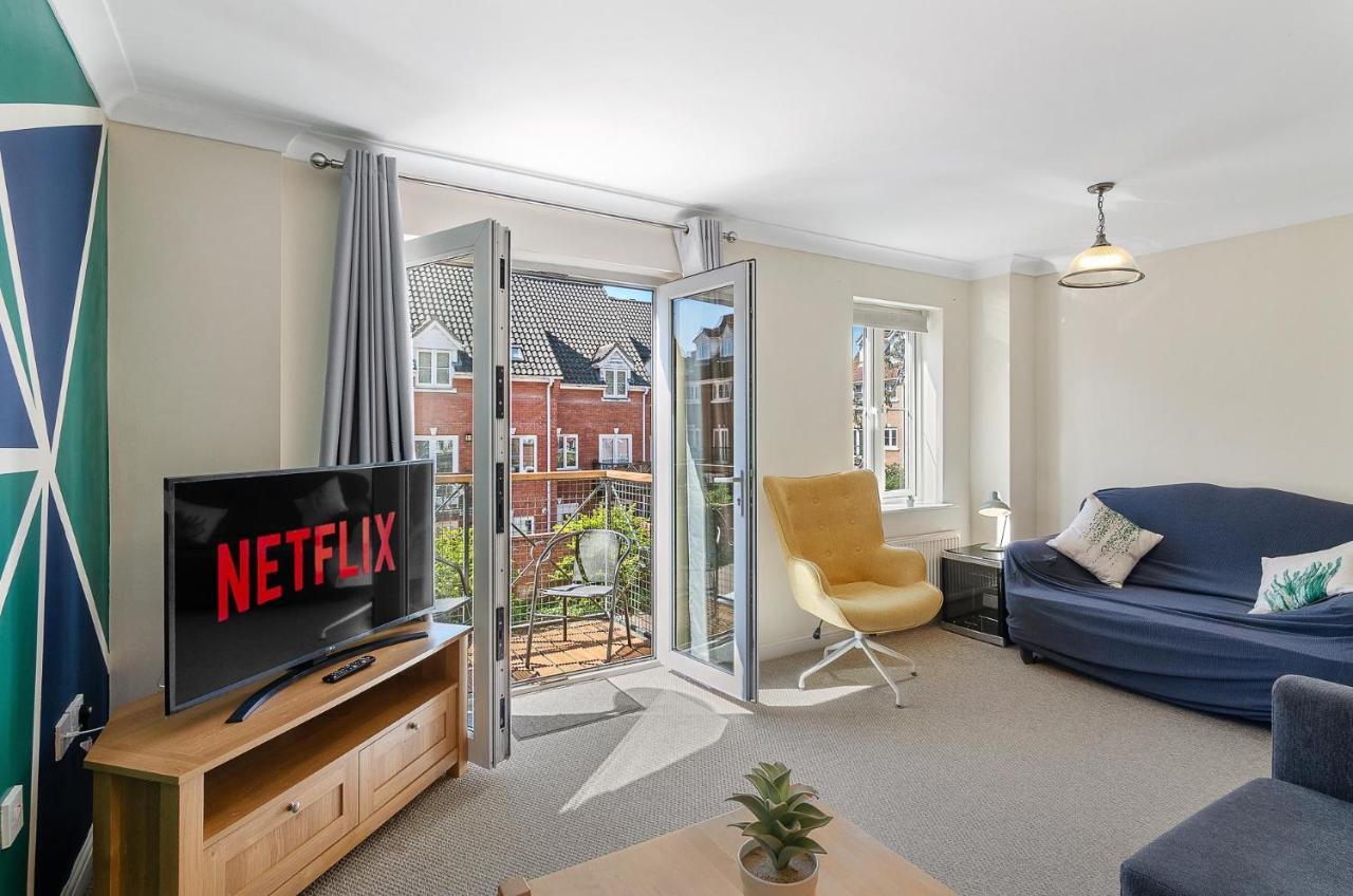 노리치 4Br Townhouse Wbalcony Free Parking Fast Wi-Fi 빌라 외부 사진